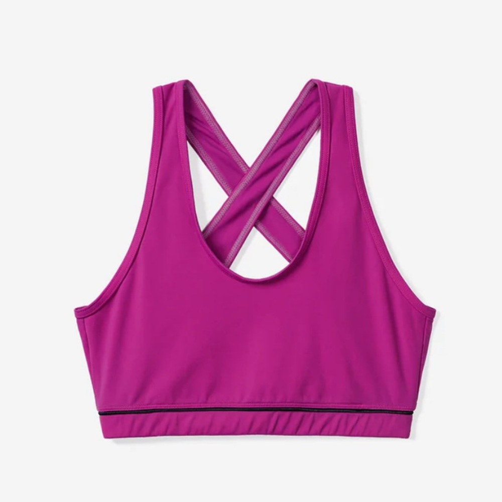 NOIZE
Dionne Contrast Piping Detail Bra Top Sports Bra Racerback
